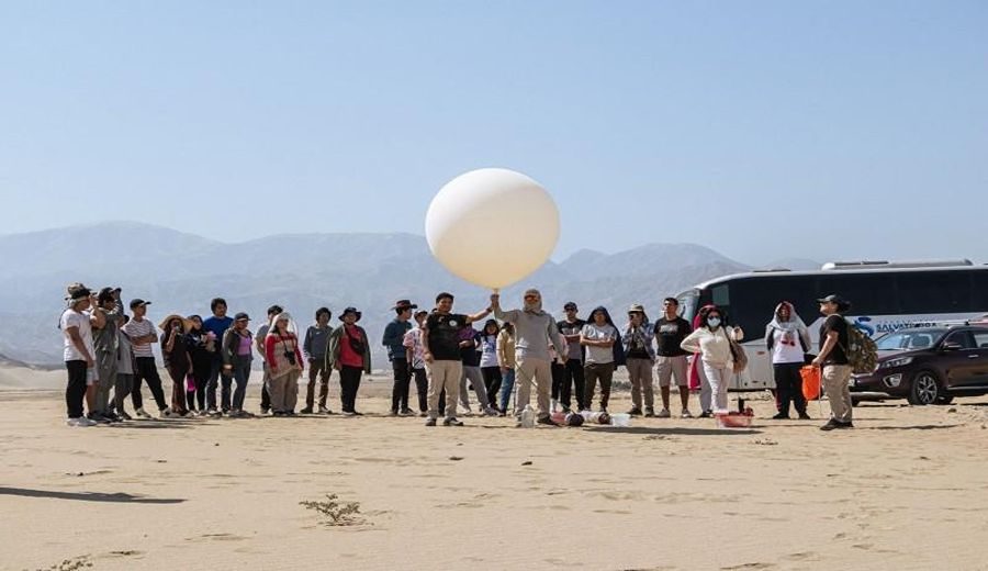 Estudiantes Peruanos Elevan la Investigación Astrobiológica con un Lanzamiento Estratosférico Pionero