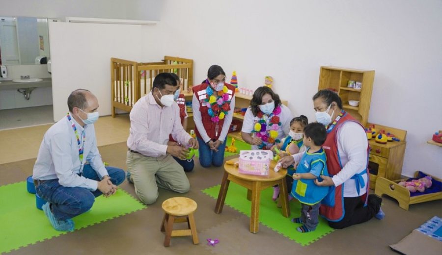 La Libertad Inauguran el más grande y moderno Cuna Más del país que beneficiará a 240 niños en Chao