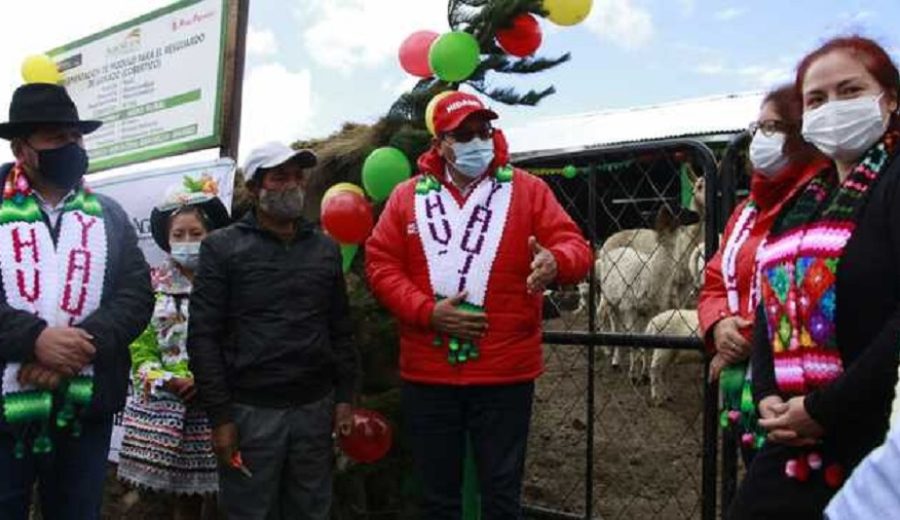 MIDAGRI coordina con autoridades de Huancavelica acciones ante heladas para fortalecer Agricultura Familiar