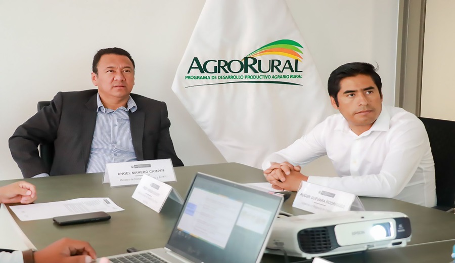 Gobierno avanza en la ejecución del proyecto de riego Cruz Conga en beneficio de 391 familias productoras de Cajamarca