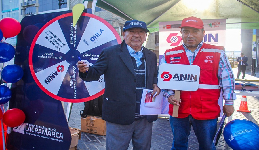 ANIN presenta plan de defensas ribereñas que protegerá a más de 58 comunidades del río Lacramarca