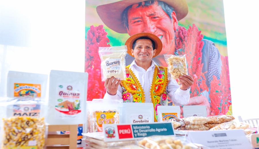 Gobierno promulgó Ley de Granos Andinos que impulsará la agricultura familiar y fortalecerá la seguridad alimentaria