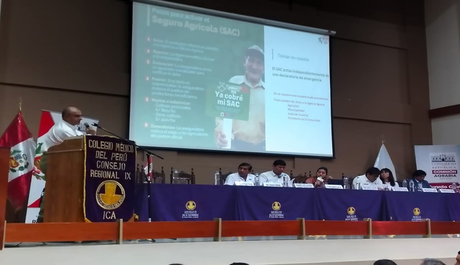 Ica MIDAGRI participó de reunión conjunta de Comisión Agraria y Comisión de Producción del Congreso de la República