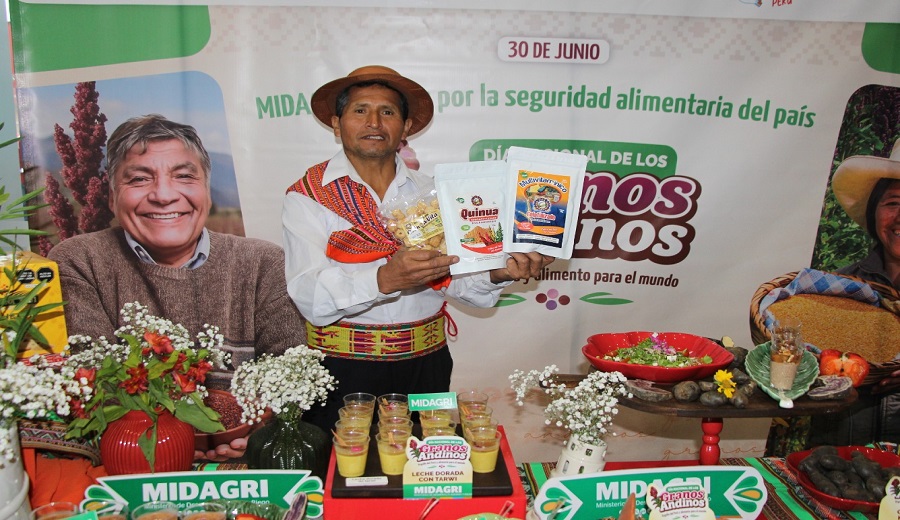 Día Nacional de los Granos Andinos MIDAGRI promueve el consumo de estos super alimentos que elevan la nutrición y combaten la anemia