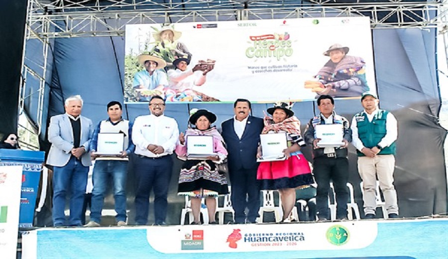 Formalizarán a cerca de 1,900 productores agrarios y forestales