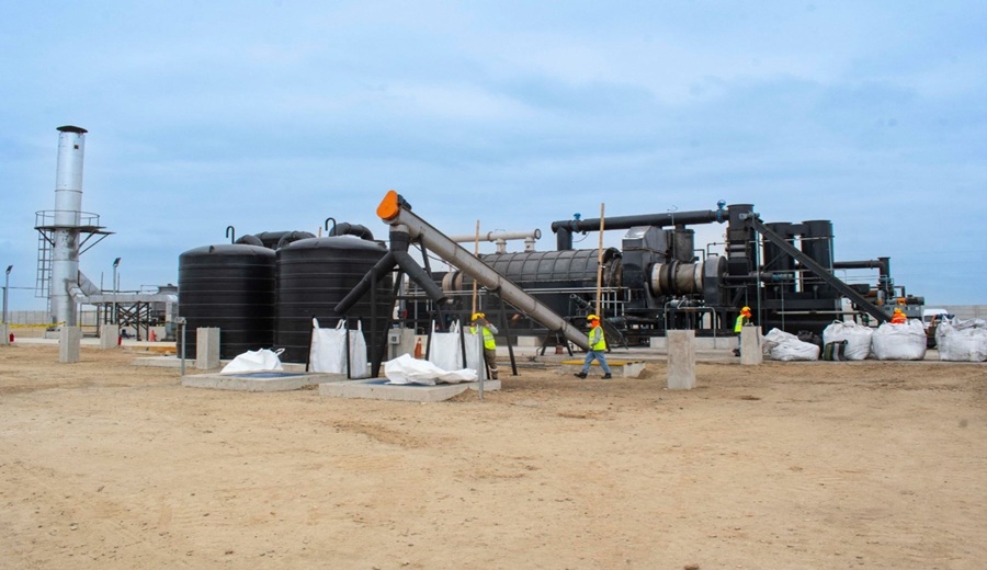 Instalan en Piura la primera planta de biocarbono del país para una agricultura sostenible