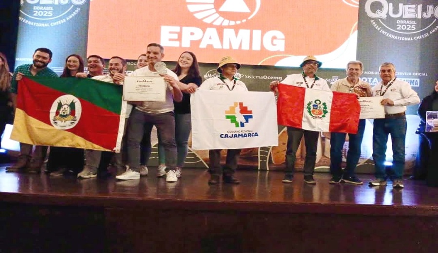 Queso artesanal peruano se corona con siete medallas de oro, plata y bronce en la ExpoQueijo Brasil 2025