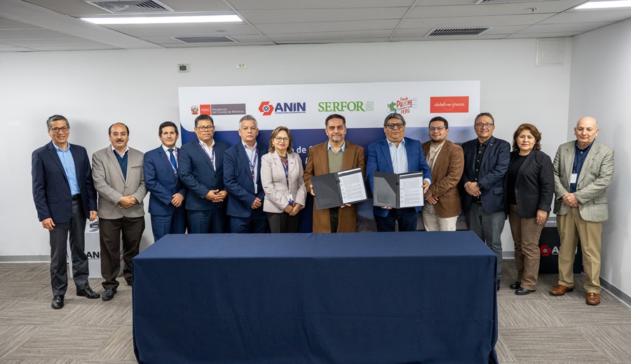 SERFOR y ANIN firman convenio que movilizará más de mil millones de soles en proyecto de restauración frente al cambio climático