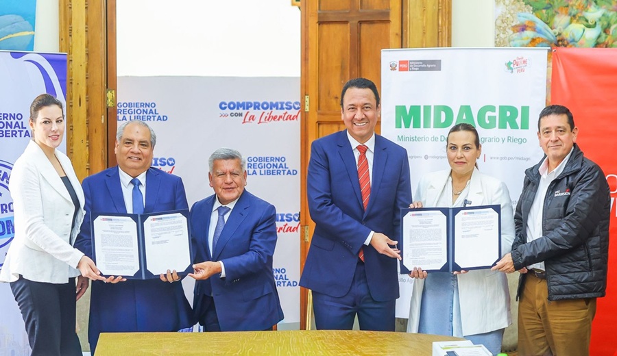 Gobierno trabaja de manera articulada con GORE La Libertad para hacer realidad Chavimochic III