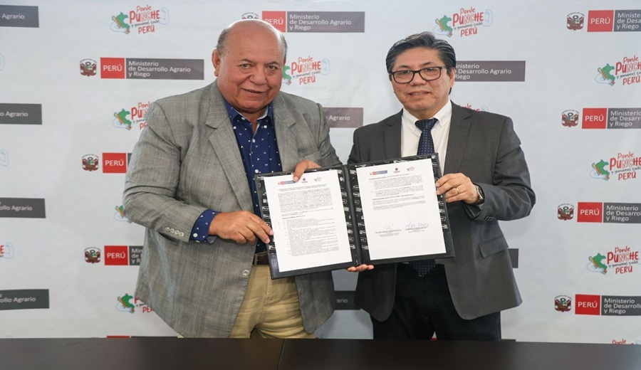 MIDAGRI y Gobierno Regional de Tacna firman convenio para garantizar agua en La Yarada