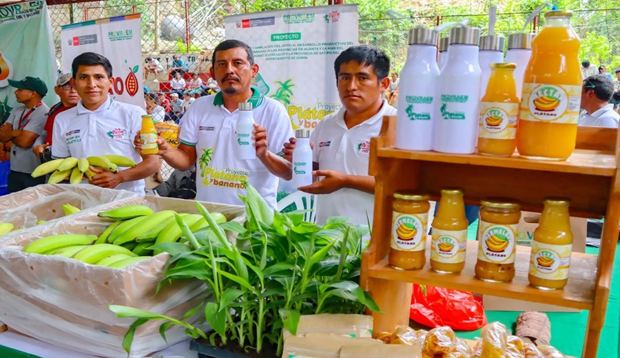 Gobierno invierte más de 58 millones para la agricultura familiar en el VRAEM