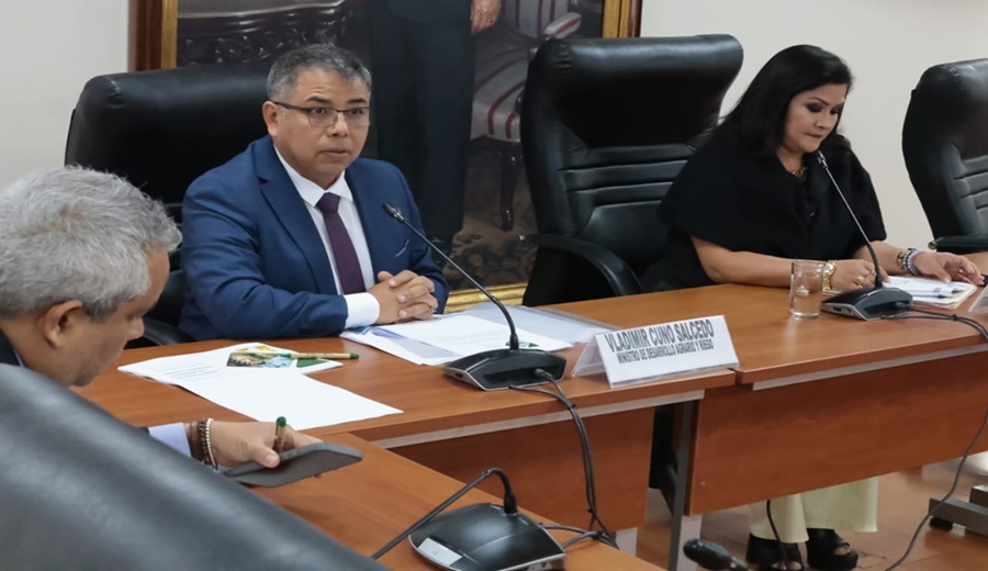 Legisladores advierten estancamiento de proyectos agrarios pese a informe del ministro del sector