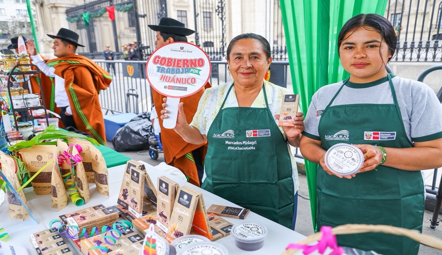 Gobierno destaca riqueza productiva y cultural de Huánuco en segunda edición de Más Cerca del Perú