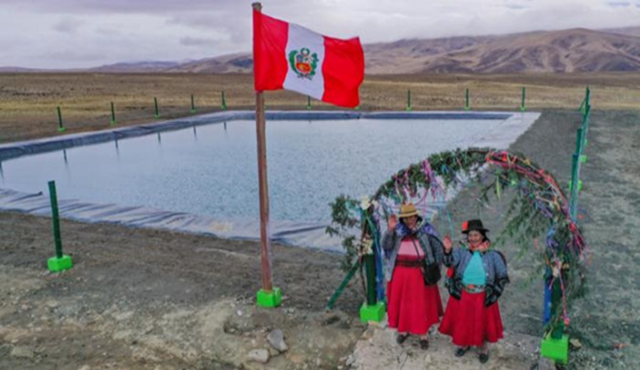 MIDAGRI Qochas y reservorios lograron mejorar la captación y almacenamiento de agua en 14 regiones del país