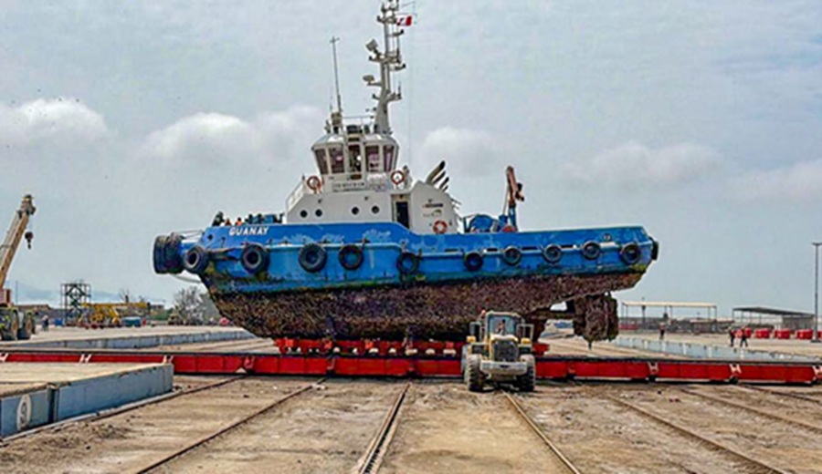 AGRO RURAL optimiza la operatividad y seguridad del transporte de guano de las islas con mantenimiento de remolcador “Guanay”