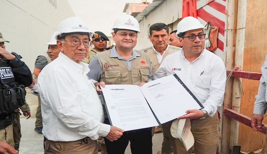 Gobierno pone a disposición terreno para la construcción de hospital de alta complejidad en Lambayeque.