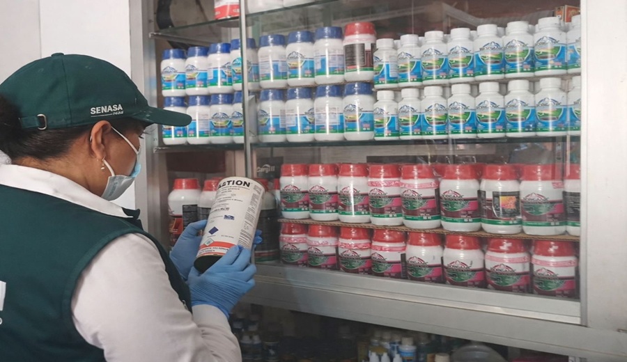 MIDAGRI refuerza el control frente al comercio ilegal de insumos agrícolas tras detectar plaguicidas no autorizados