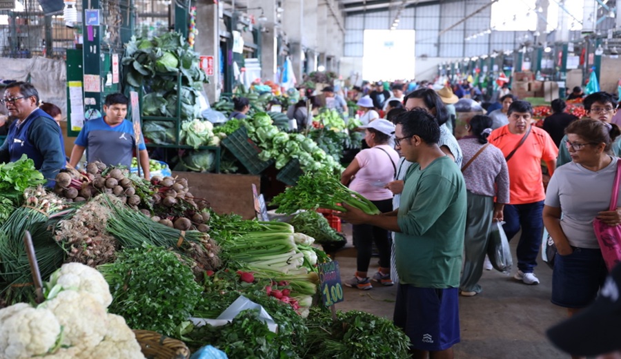 Midagri abastecimiento en mercados mayoristas se mantiene con normalidad y registra oferta de frutas y hortalizas