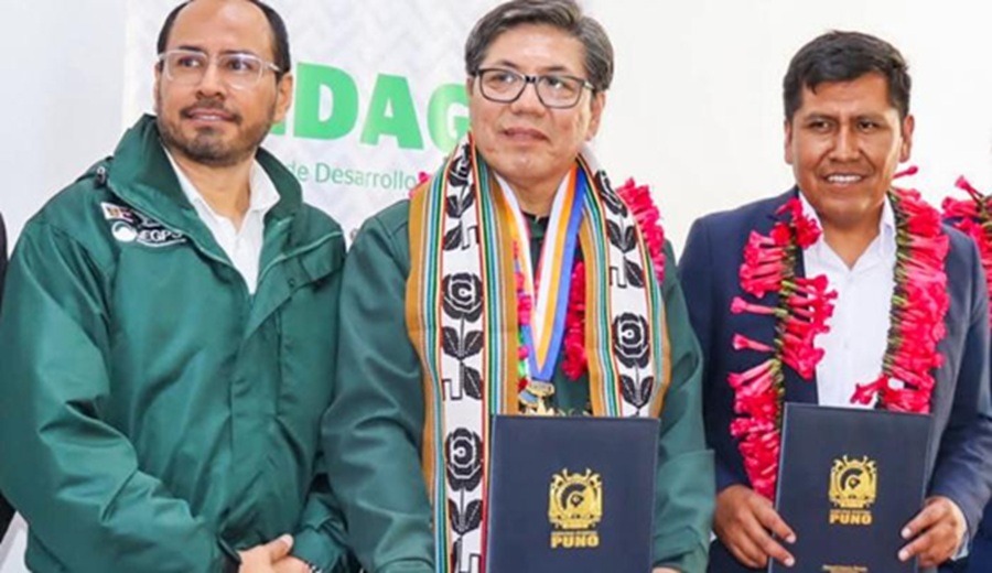 MIDAGRI y GORE Puno suscriben convenio para titular más de 4 mil predios rurales en beneficio de familias agricultoras