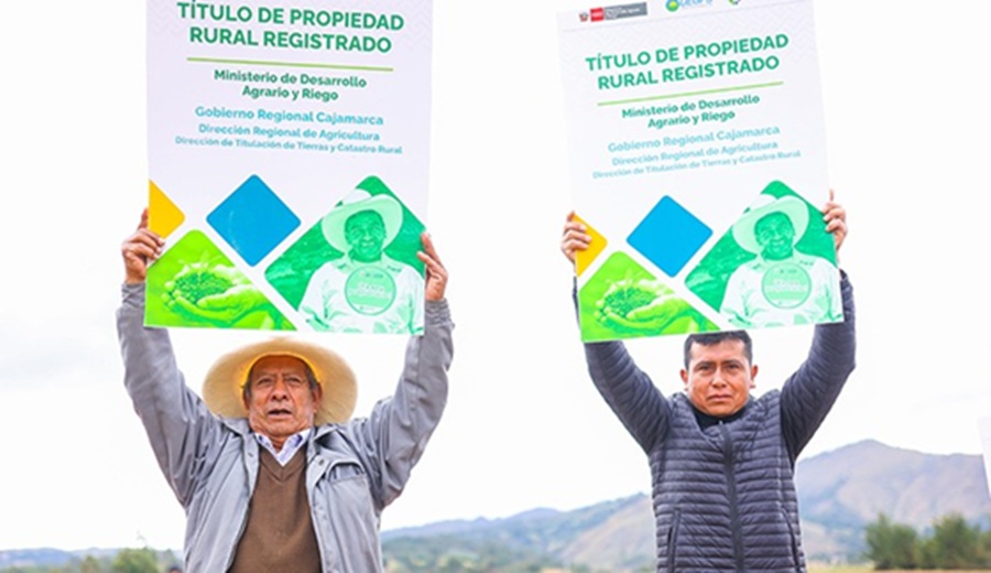 MIDAGRI proyecta entregar 40 mil títulos de propiedad rural al 2026 y destaca cobertura del Seguro Agrario en 2 millones de hectáreas