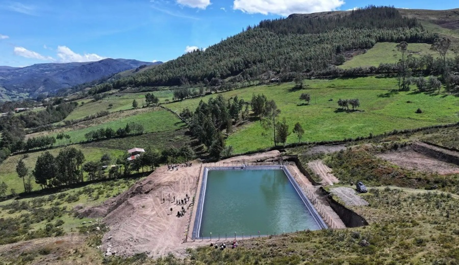 Cajamarca cuenta con más de 9,000 reservorios para fortalecer provisión del agua de riego