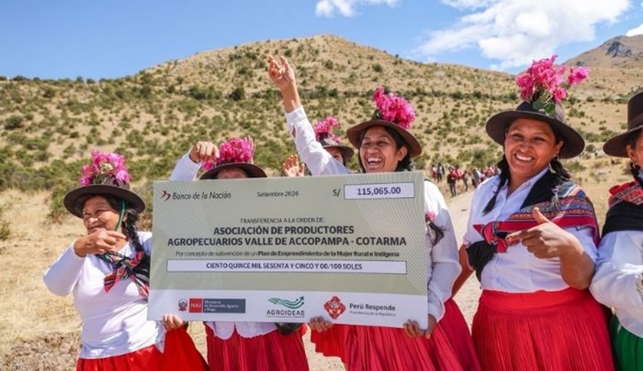 Mujeres productoras de 18 regiones se benefician con financiamiento de casi USD 10 millones