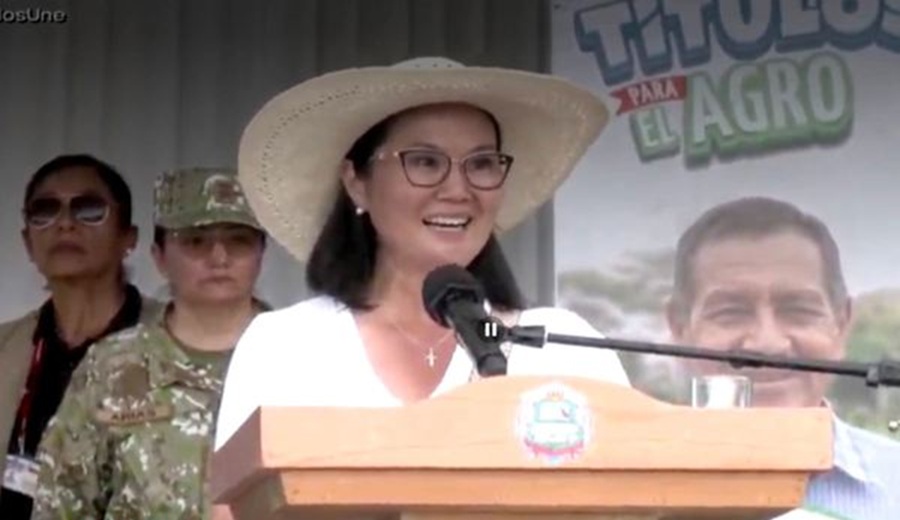 Presidenta Fujimori llegó a región San Martín para fortalecer apoyo a productores agrarios
