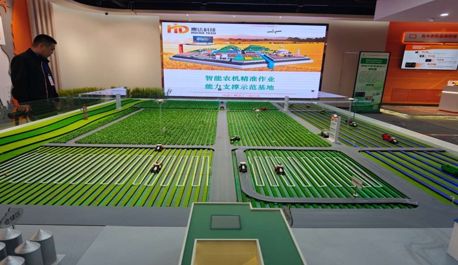 Tecnología y eficiencia transforman la agricultura en China