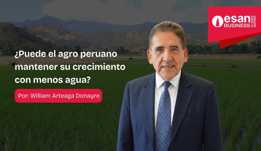 ¿Puede el agro peruano mantener su crecimiento con menos agua?