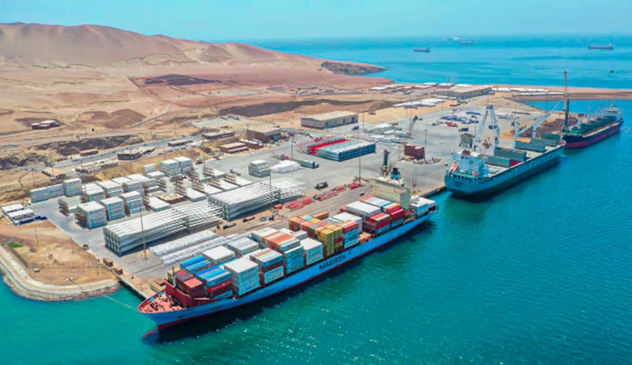 Puerto de Paracas MSC estrena buque y abre primera temporada de uva bajo control de TIL